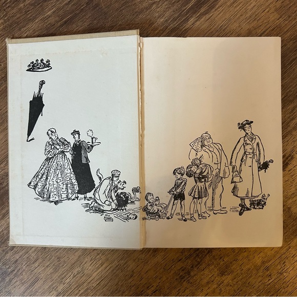 Vintage Mary Poppins Book by P. L. Travers 1934 1960 Harcourt, Brace & Company - Picture 3 of 8